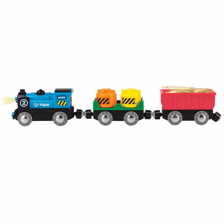 Hape Battery Powered Rolling-Stock Set