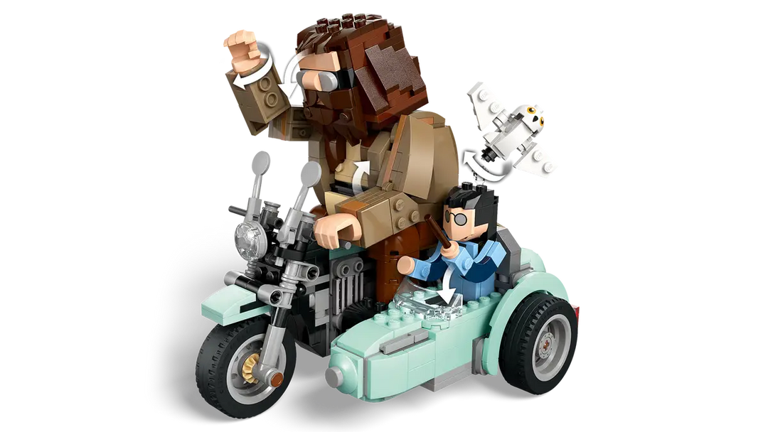 Lego® Harry Potter™ Hagrid™ & Harry's Motorcycle Ride