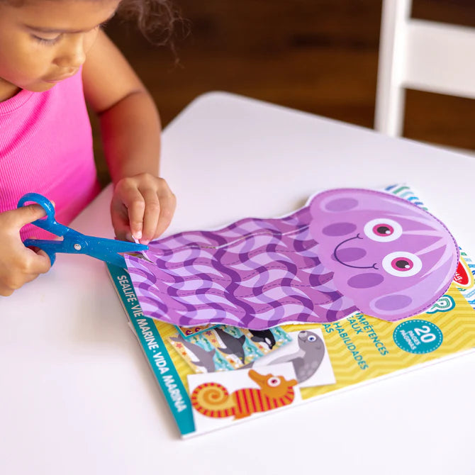 Sea Life Scissor Skills Activity Pad