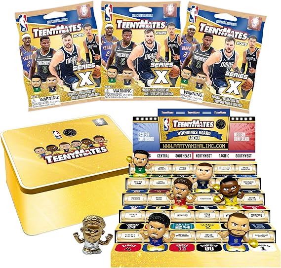 NBA TennyMates 2025 Collector Tin Set Series X