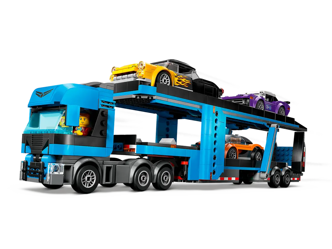 Lego® City Car Transporter Truck with Sports Cars