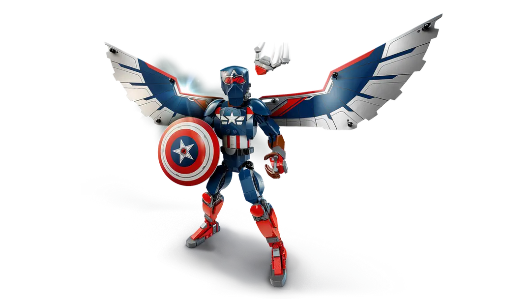 Lego Marvel New Captain America Construction Figure