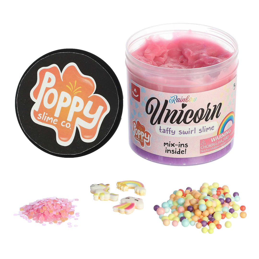 Poppy Slime Co.™ - Rainbow Unicorn Slime