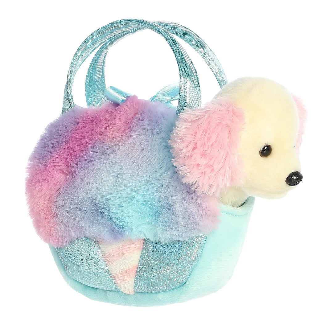 Fancy Pals Cotton Candy Puppy 6" Plush