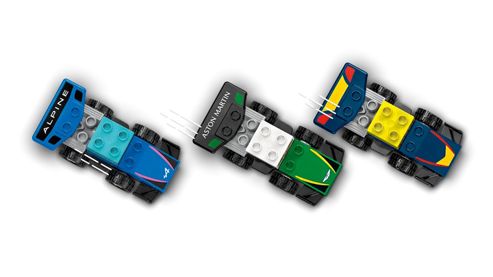 Lego® Duplo F1® Team Race Cars & Drivers