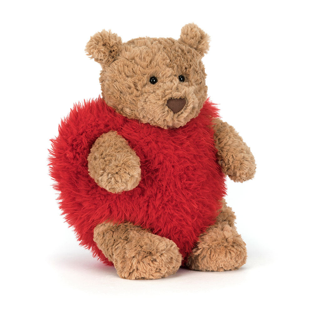 Jellycat Bartholomew Bear 'Heartthrob'- LIMIT 1 PER CUSTOMER