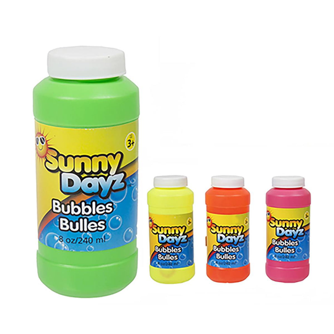 Sunny Dayz 8oz Neon Coloured Bottles with Wand