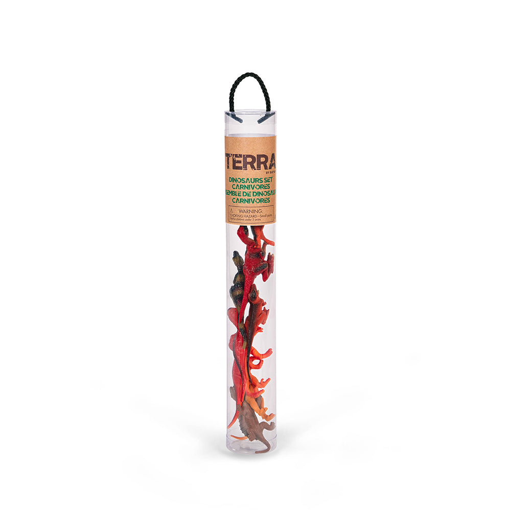 Terra -  Tube 8 piece Dinosaurs Set, Carnivores