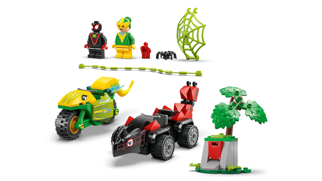 Lego® Marvel Spin and Electro Dinosaur Vehicle Chase