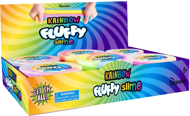 Rainbow Fluffy Slime