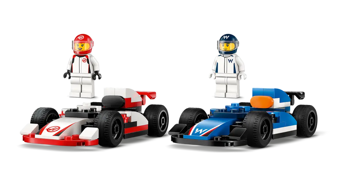 LEGO® City F1® Williams Racing & Haas F1® Race Cars