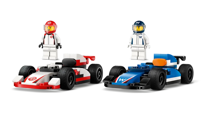 LEGO® City F1® Williams Racing & Haas F1® Race Cars