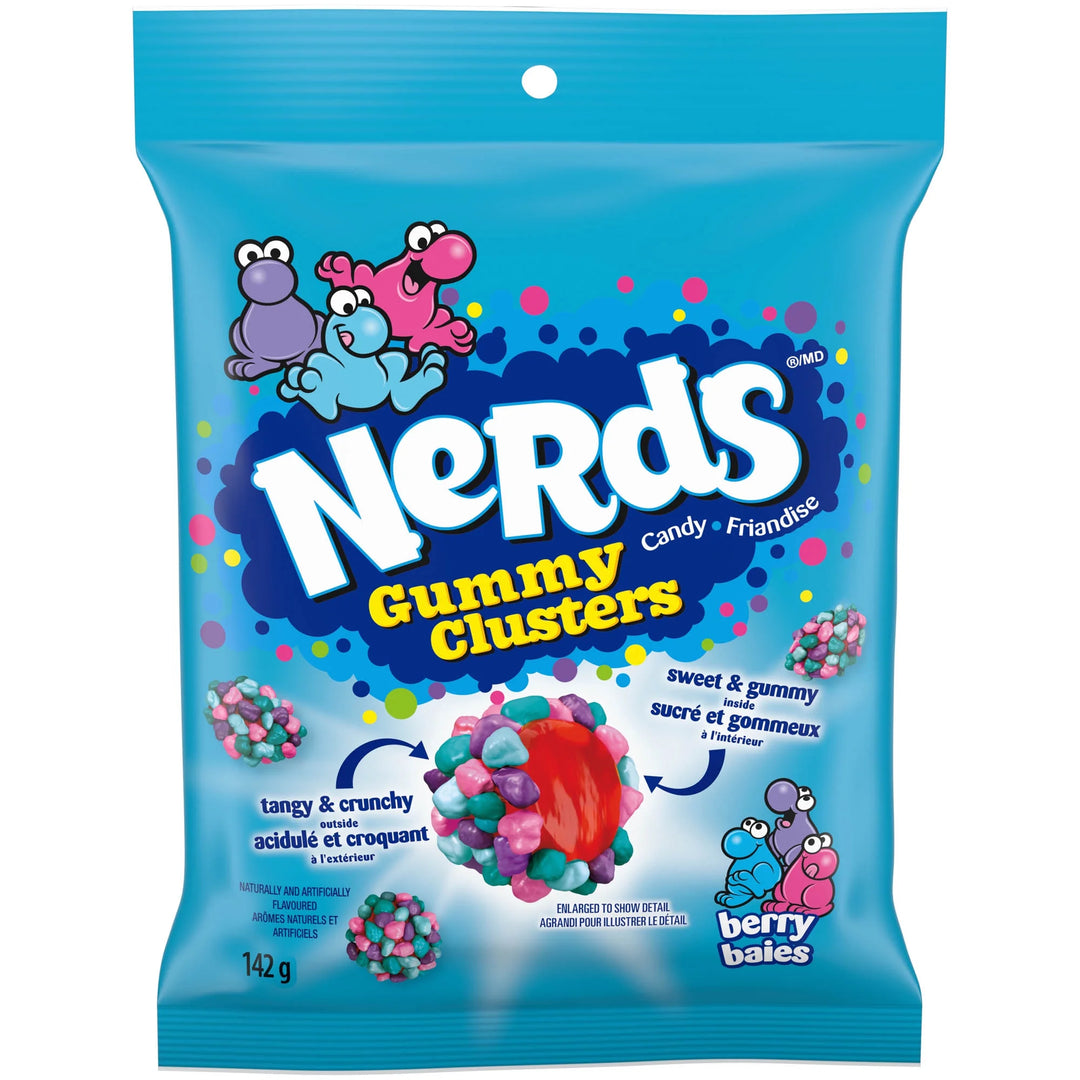 Nerds Gummy Clusters Very Berry 142g