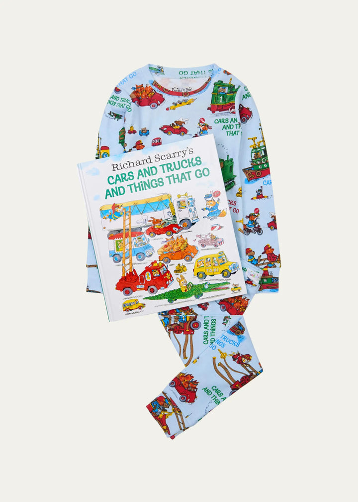 Books To Bed Richard Scarry Cars And Trucks And Things That Go Pajama Set