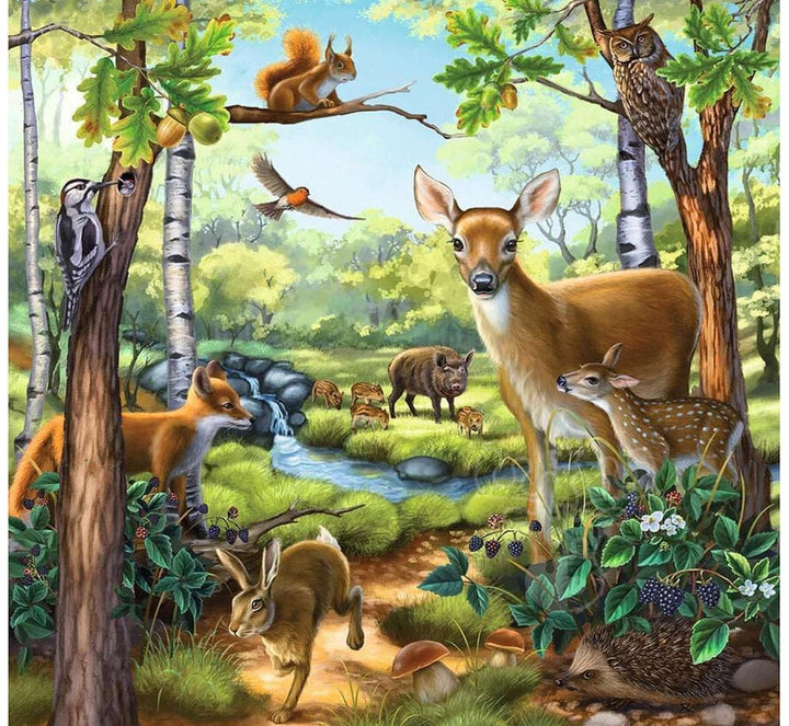 Ravensburger Forest/Zoo/Domestic Animals 3 x 49 Piece Puzzle