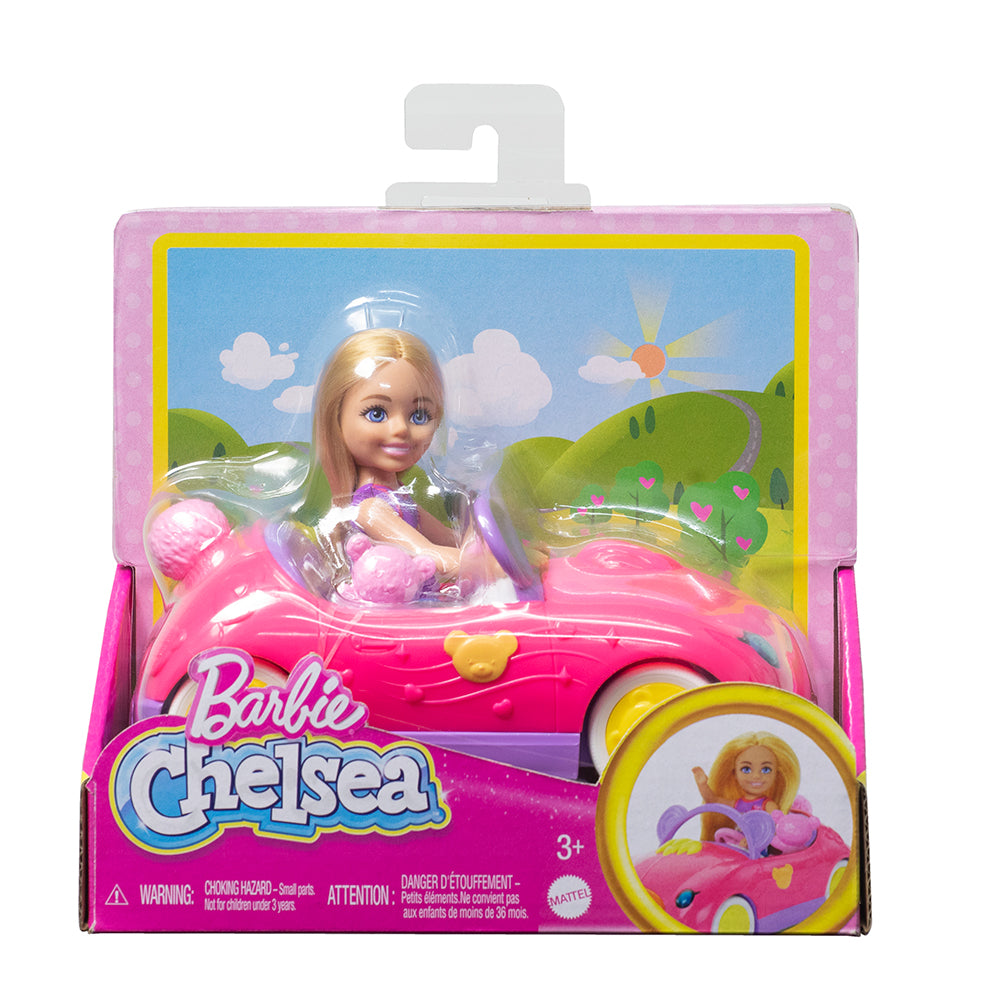 Barbie Chelsea - Vehicle with Chelsea and Teddy