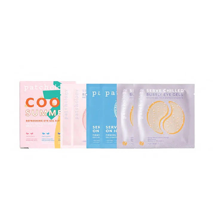 Patchology Cool Summer Refreshing Eye Gel Kit 6 Pk