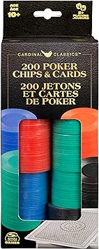 Poker Chips & Cards 200pc