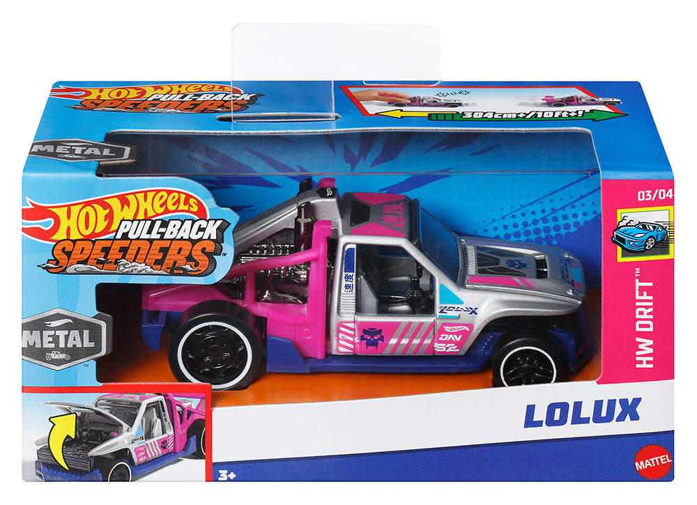 Hot Wheels® - Pull-Back Speeders Assorted