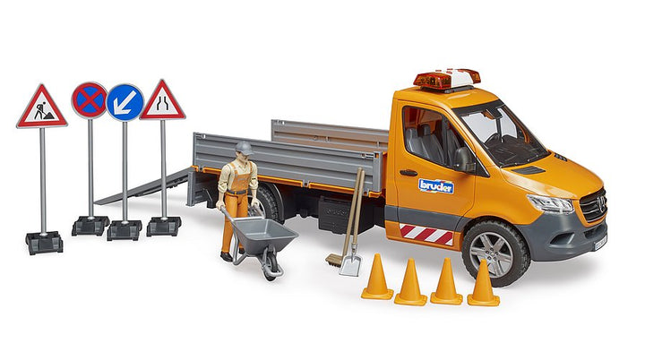 MB Sprinter Municipal Vehicle With Worker, Light & Sound