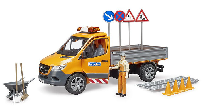 MB Sprinter Municipal Vehicle With Worker, Light & Sound