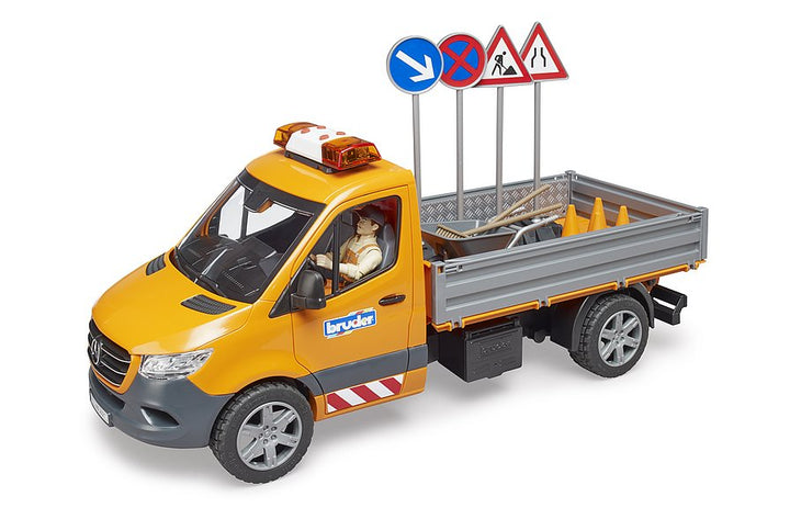 MB Sprinter Municipal Vehicle With Worker, Light & Sound