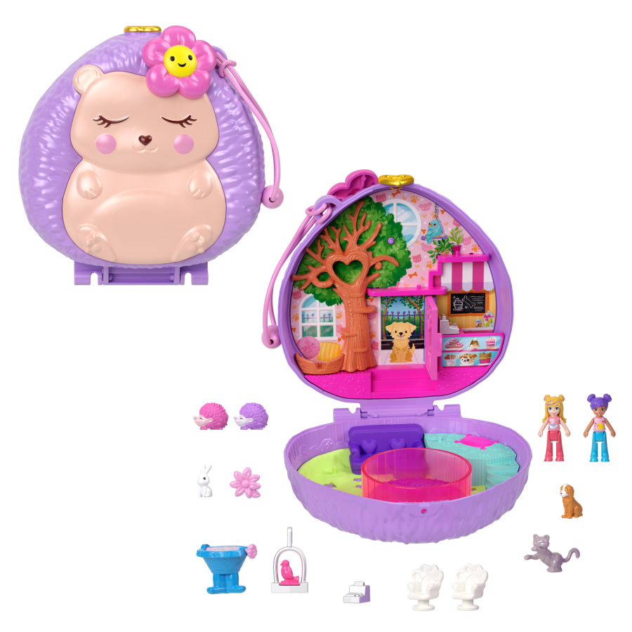 Polly Pocket Hedgehog Cafe Compact