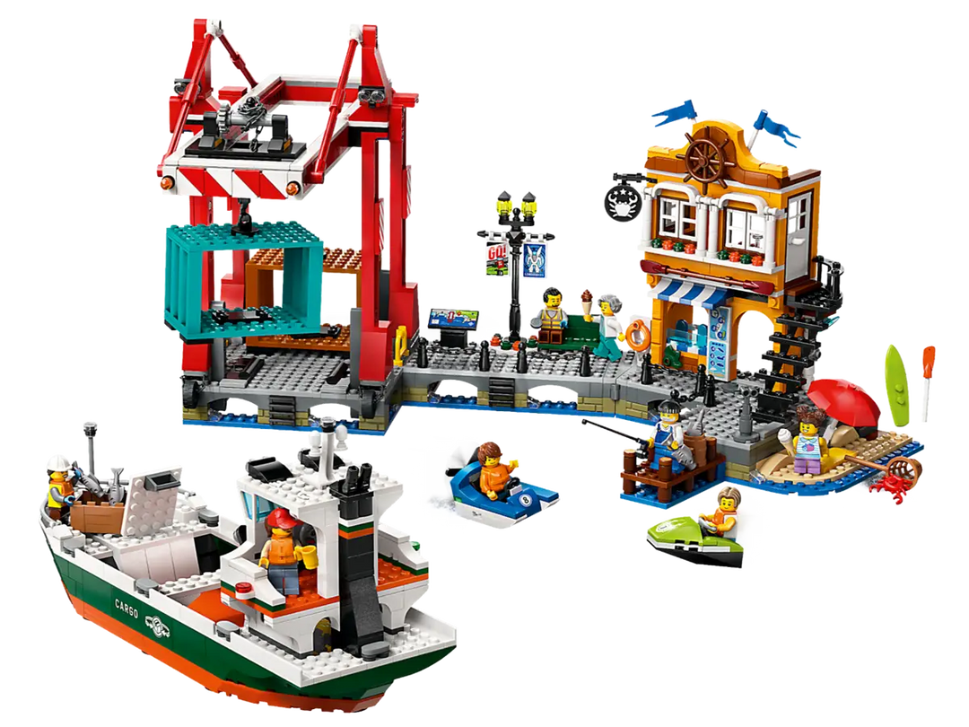 Lego® City Seaside Harbor with Cargo Ship