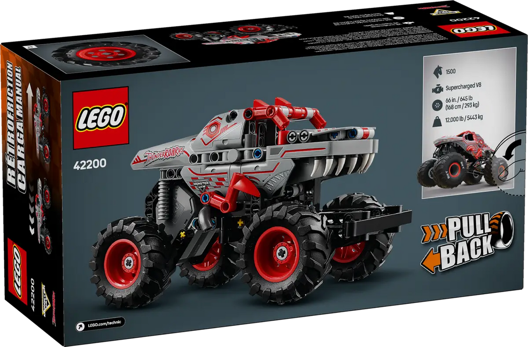 LEGO® Technic™ Monster Jam™ ThunderROARus™ Pull-Back