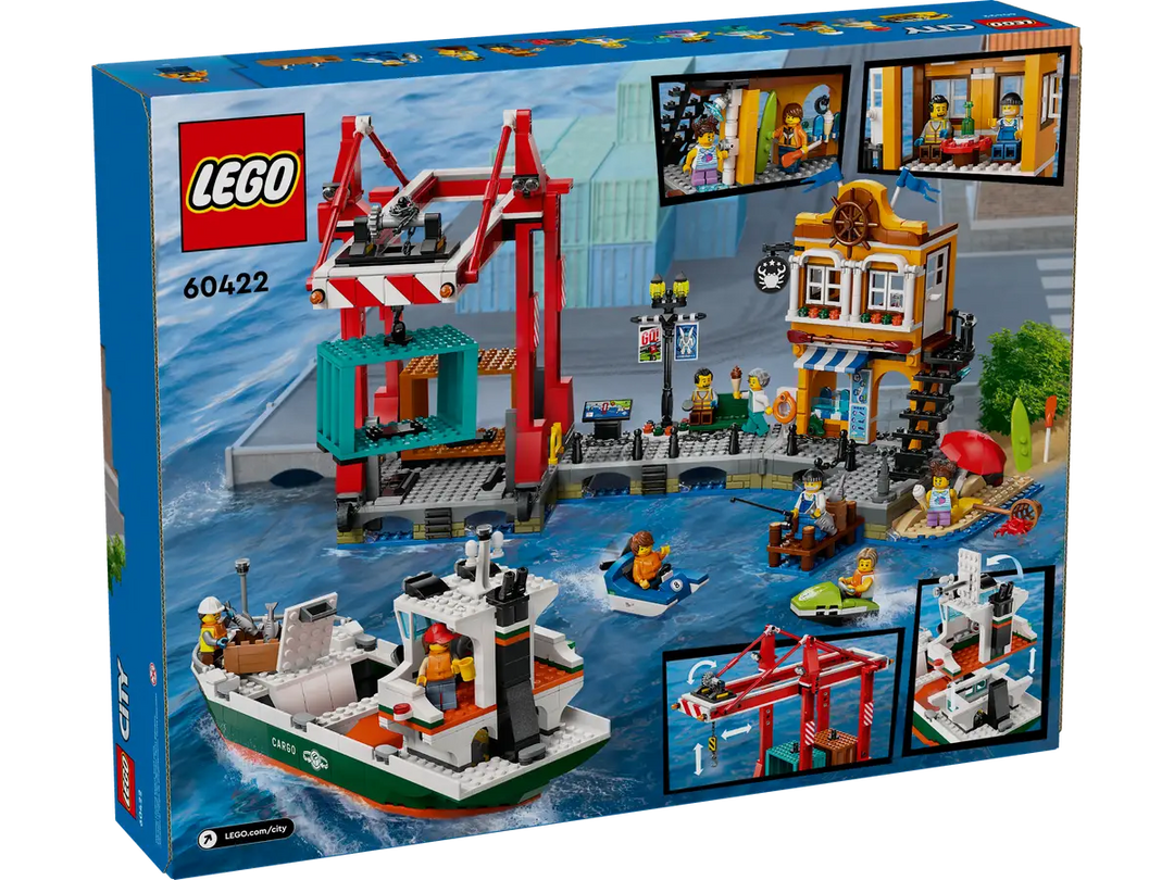 Lego® City Seaside Harbor with Cargo Ship