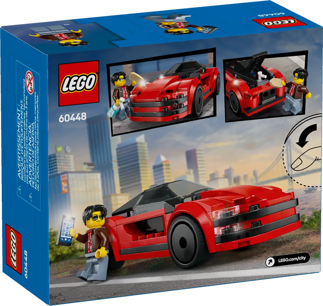 LEGO® City Red Sports Car