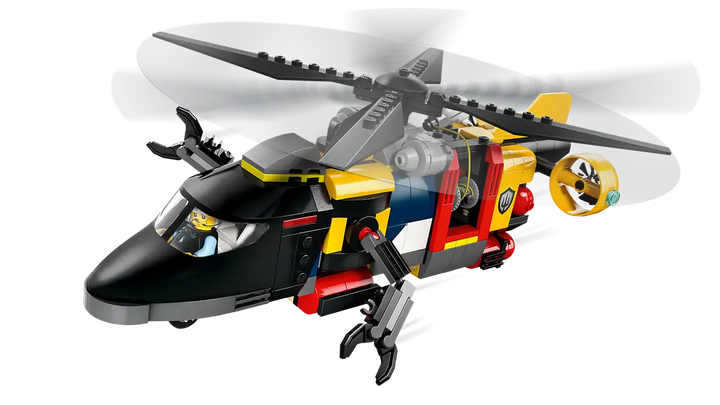 LEGO® City Helicopter, Fire Truck & Submarine Remix