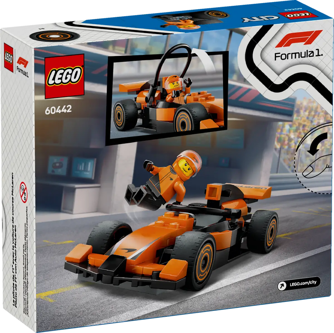 LEGO® City F1® Driver with McLaren Race Car