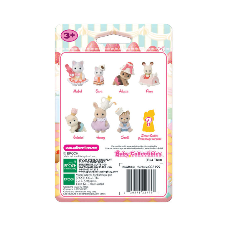 Calico Critters Baby Cake Party Series Blind Bag