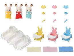 Calico Critters Triplets Care Set