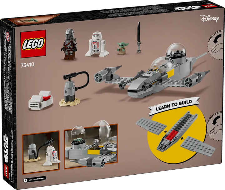 LEGO® Star Wars™ Mando and Grogu's N-1 Starfighter™