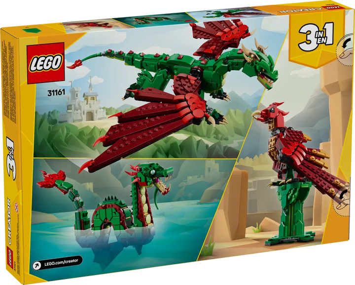 LEGO® Creator 3 in 1 Medieval Dragon