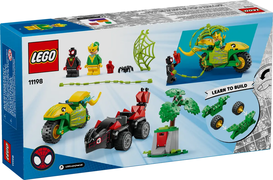 Lego® Marvel Spin and Electro Dinosaur Vehicle Chase