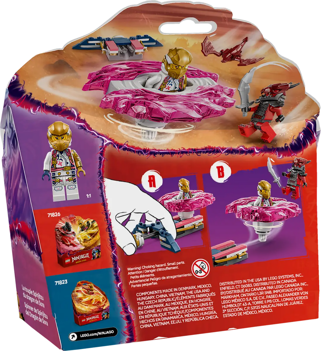 LEGO® NINJAGO® Sora's Dragon Spinjitzu Spinner