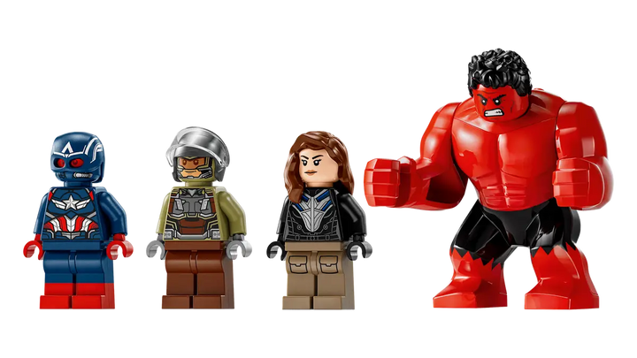 LEGO®  Captain America vs. Red Hulk Battle