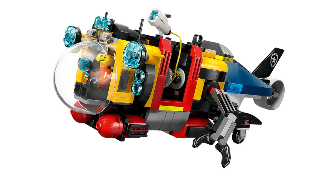 LEGO® City Helicopter, Fire Truck & Submarine Remix