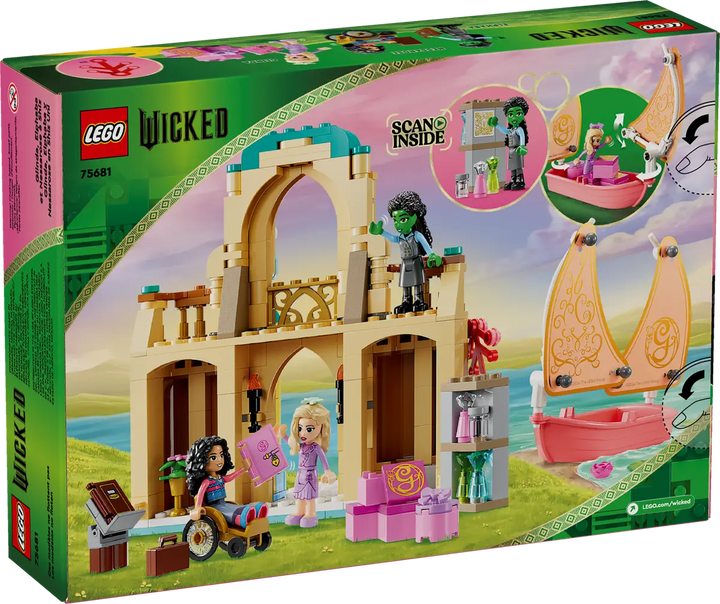 LEGO® Wicked Glinda, Elphaba & Nessarose at Shiz University