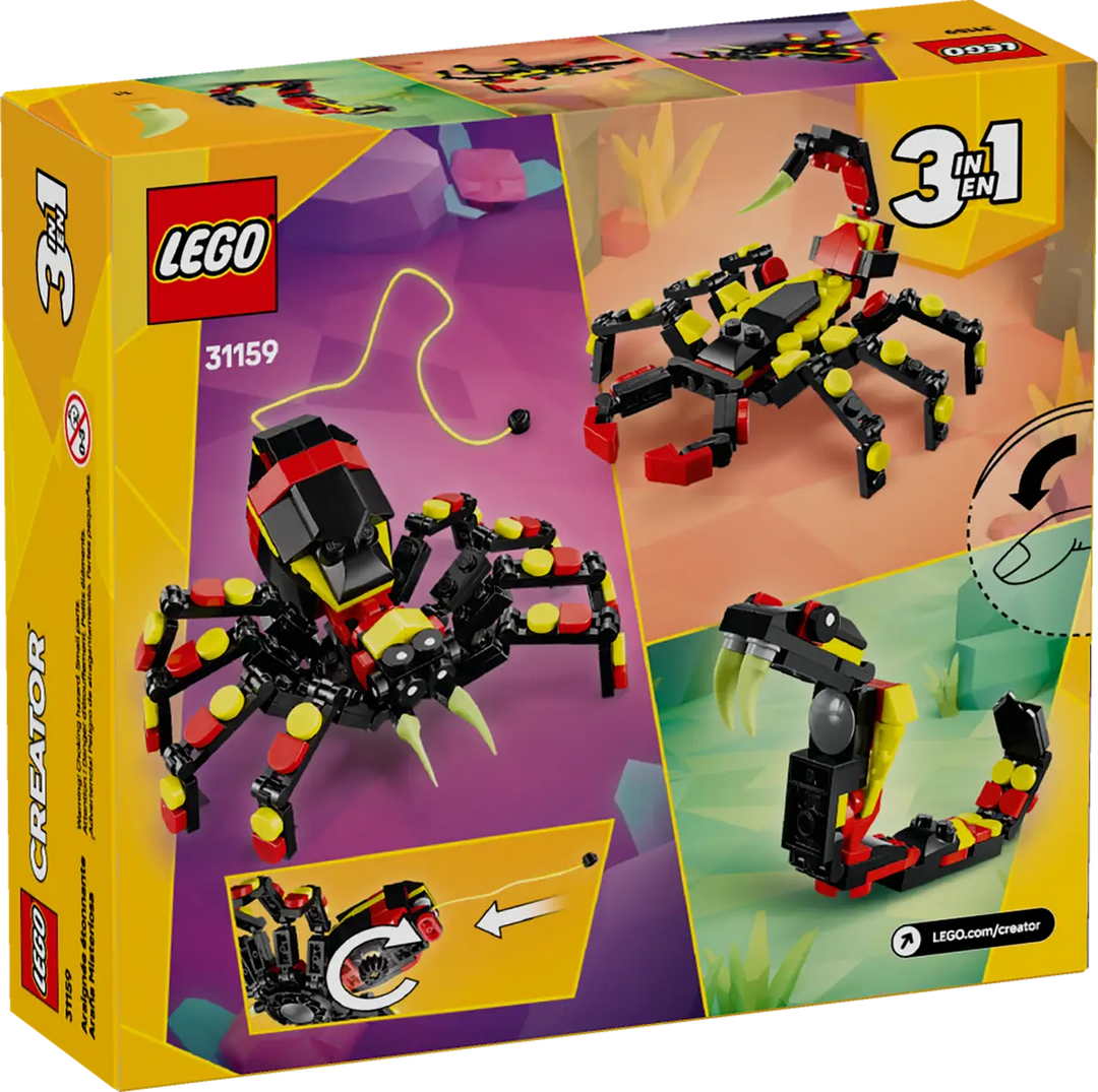 LEGO® Creator 3 in 1 Wild Animals: Surprising Spider