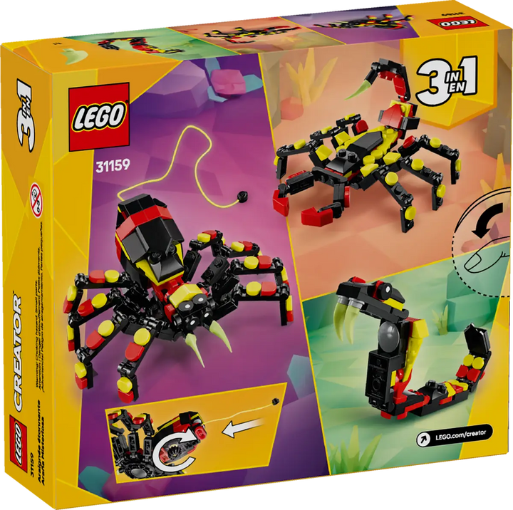 LEGO® Creator 3 in 1 Wild Animals: Surprising Spider