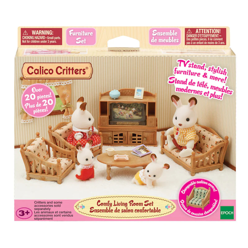 Calico Critters Comfy Living Room Set