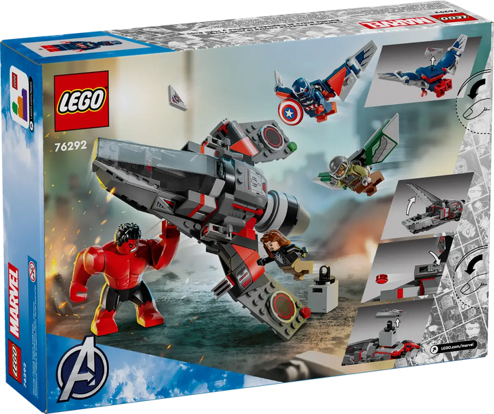 LEGO®  Captain America vs. Red Hulk Battle