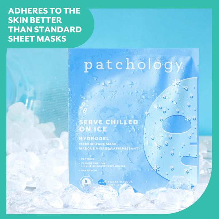 Patchology Serve Chilled On Ice Hydrogel Facial Mask