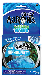 Crazy Aaron's Falling Water Liquid Glass Thinking Putty