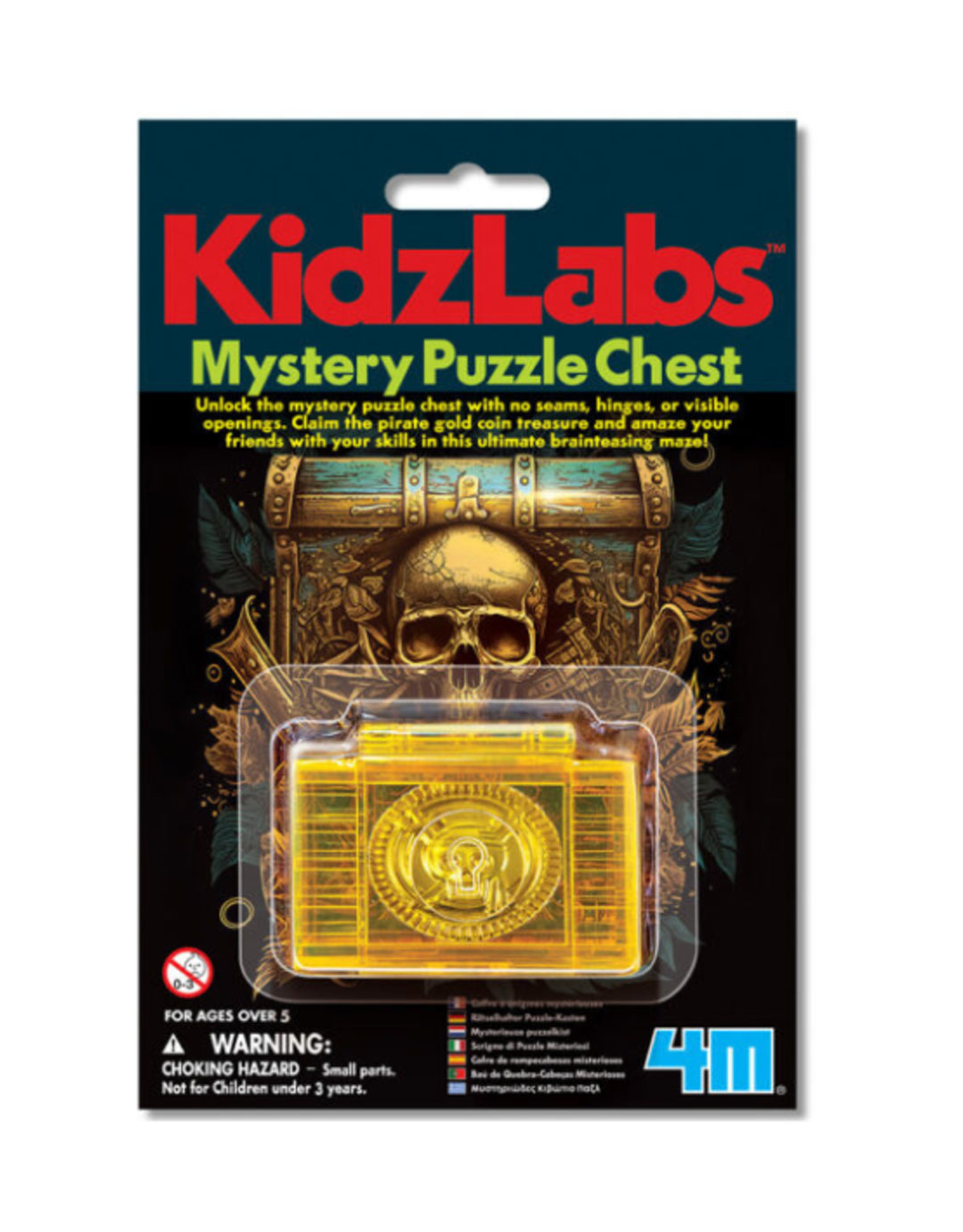 4M Kidzlabs Mystery Puzzle Chest