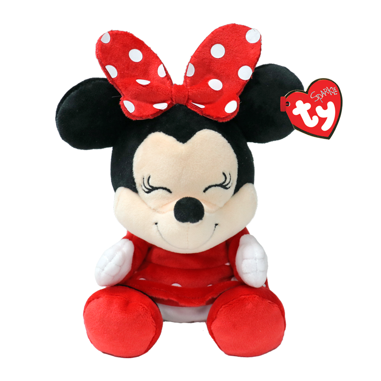 TY Beanie Buddies Minnie Mouse 8"